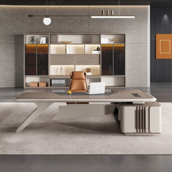 Luxury Wooden CEO Office Desk