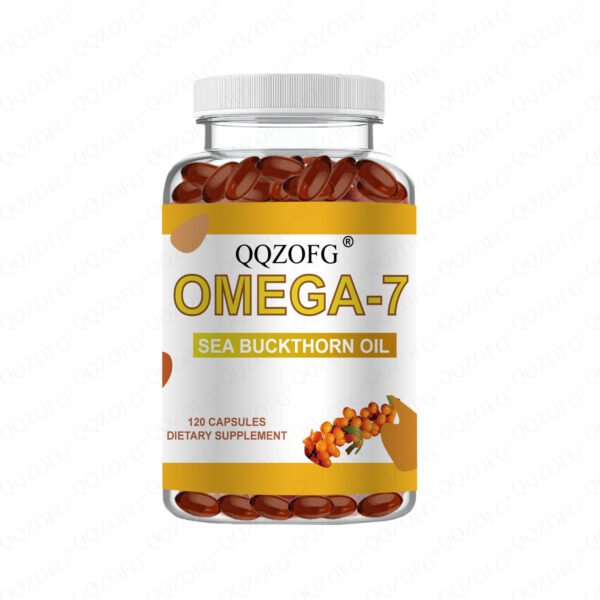 Vegan Sea Buckthorn Oil Softgel Capsules