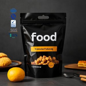 Black Foil Ziplock Bags