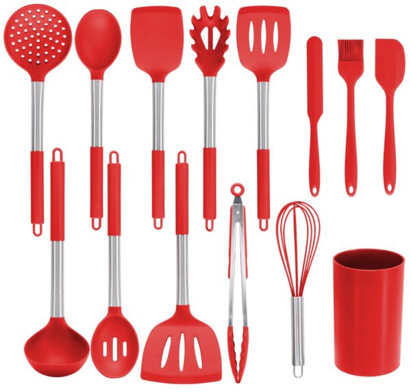 16364047119_847084795.jpg Stainless Steel Silicone Handle Kitchenware