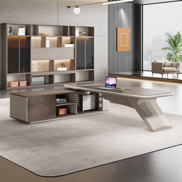 Luxury Wooden CEO Office Desk