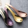 Stainless Steel Gold Soup Spoon