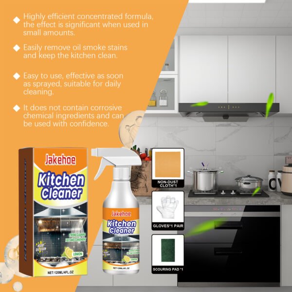 Grease Cleaner Kitchen Range Hood Cooktop Wash Basin Grease Dirt Grease Remover