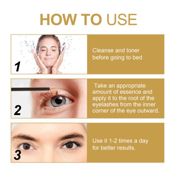 Natural Black Lengthening & Curling Eyelash Serum