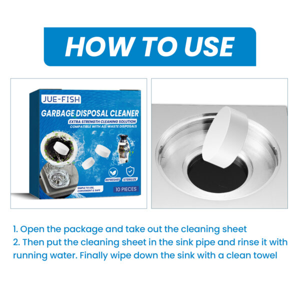 Kitchen Sink Grease Cleaning Tablets
