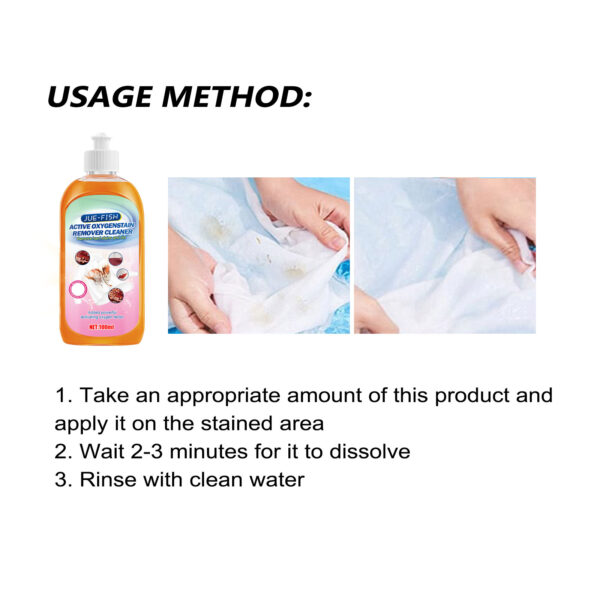 Clothes Stain Remover for Oil & Sweat