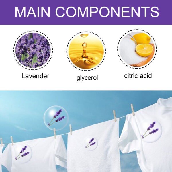 Lavender Scented Laundry Perfume Beads