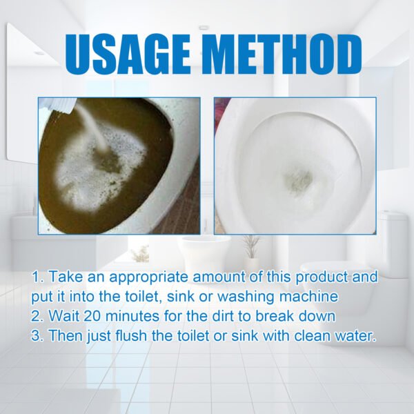 Multifunctional Toilet & Kitchen Cleaner