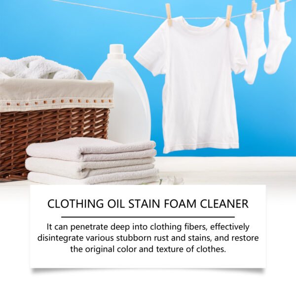 Foaming Clothing Stain & Oil Remover