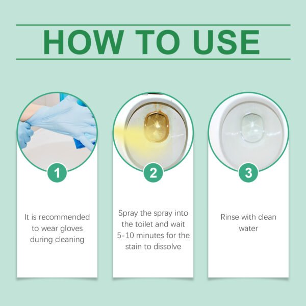 Toilet Cleaner Household Bathroom Cleaner Toilet Cleaner Odor Toilet Cleaner