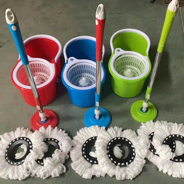 Mini 360° Spin Microfiber Mop Set