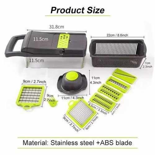 H2195591fb469418e87cc02f91639d388L.jpg_720x720q50.jpg Fruit Mandoline Slicer Machine Multifunctional 16 in 1 Food Cutter Kitchen Vegetable Cutter Potato Cutter