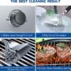 Stainless Steel BBQ Grill Cleaning Brush