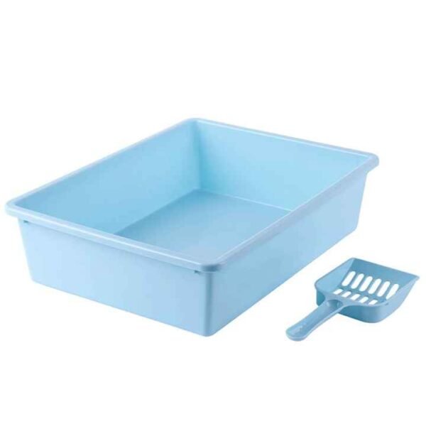 Large Square Cat Litter Tray Toilet