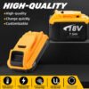 Lithium Battery for Dewalt Tools