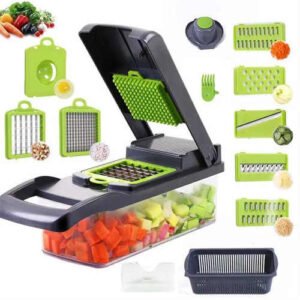 H5068eb0abb3c4ac69512310edb292dfca-2.jpg_720x720q50-2.jpg Fruit Mandoline Slicer Machine Multifunctional 16 in 1 Food Cutter Kitchen Vegetable Cutter Potato Cutter