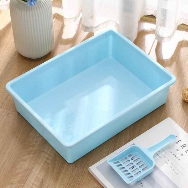 Large Square Cat Litter Tray Toilet
