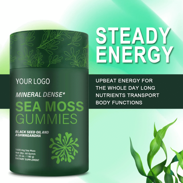 Sugar-Free Sea Moss Gummies Supplement