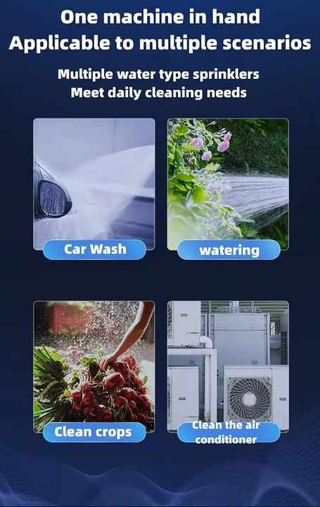 Portable Outdoor Electric Car Washer Gun