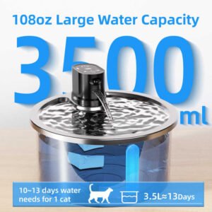H6519b4c1704a40a9818bee710c995aeca.jpg_720x720q50.jpg Eco-Friendly Pet Water Fountain Dispenser