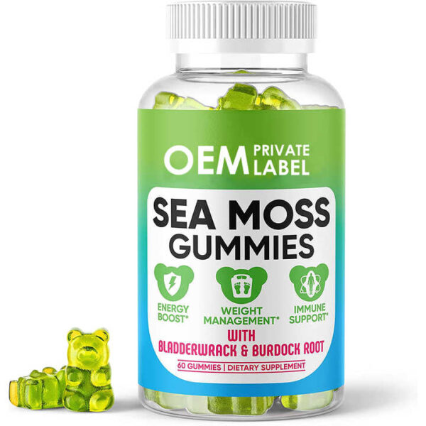 Organic Sea Moss Bladderwrack Gummies