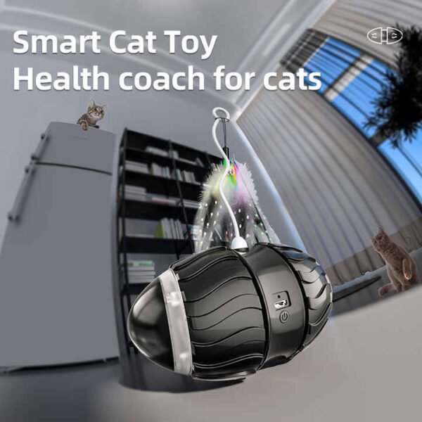 Automatic Running Cat Teaser Toy