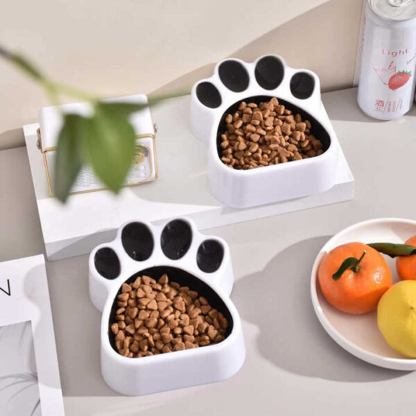 Cat Paw Non-Slip Pet Bowls