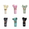 Pink Silicone Kitchen Utensil Set