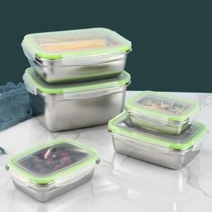 Stainless Steel Food Storage Containers