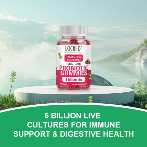 Probiotic Gummies Mixed Berry Flavor