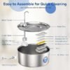 H979ca309c105435ea741ae855765288aI.jpg_720x720q50.jpg Stainless Steel Pet Water Fountain Set