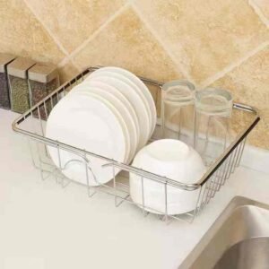 Wall-Mounted Dish Drying Rack
