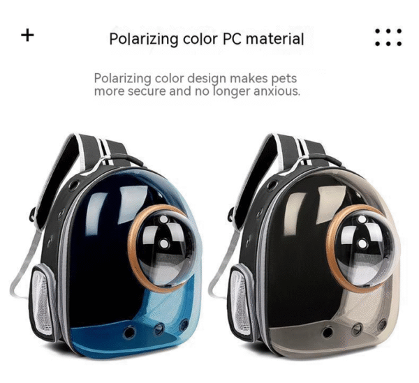 Breathable Space Cat Backpack Bag