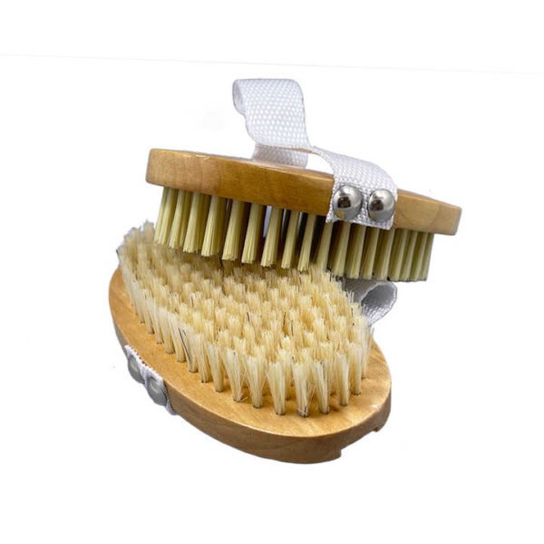 Natural Bristle Body Exfoliating Brush