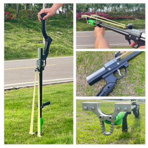 Foldable Slingshot Set with Laser