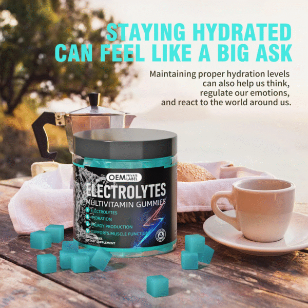 Electrolyte Gummies with Vitamins