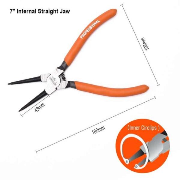 CR-V 4Pcs Circlip Plier Set