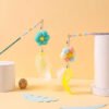 Cat Wand Hairball Toy Stick