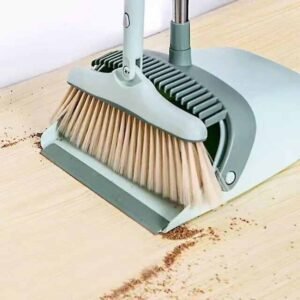 Foldable Extension Broom Dustpan Set