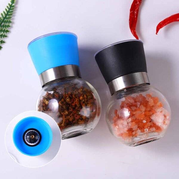 Colorful Glass Salt & Pepper Shakers
