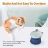 Ceramic Raised Pet Bowl Durable Eco-Friendly