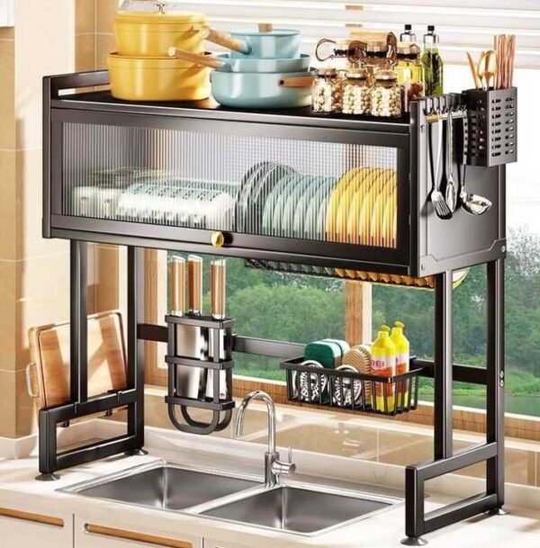 Multi-Level Kitchen Storage Rack