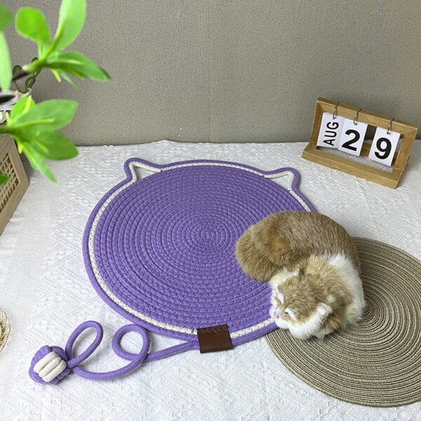 Woven Cotton Cat Scratch Pad