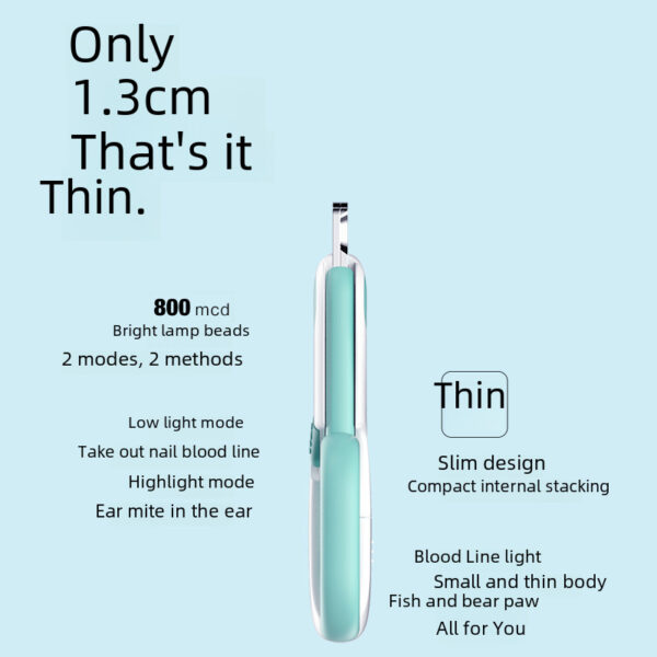 O1CN019SniKS1Bs2yMOCfHg_0-0-cib.jpg LED Mini Pet Nail Clippers