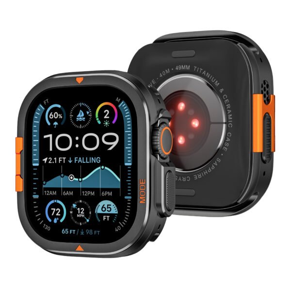 Metal Shockproof Apple Watch Case