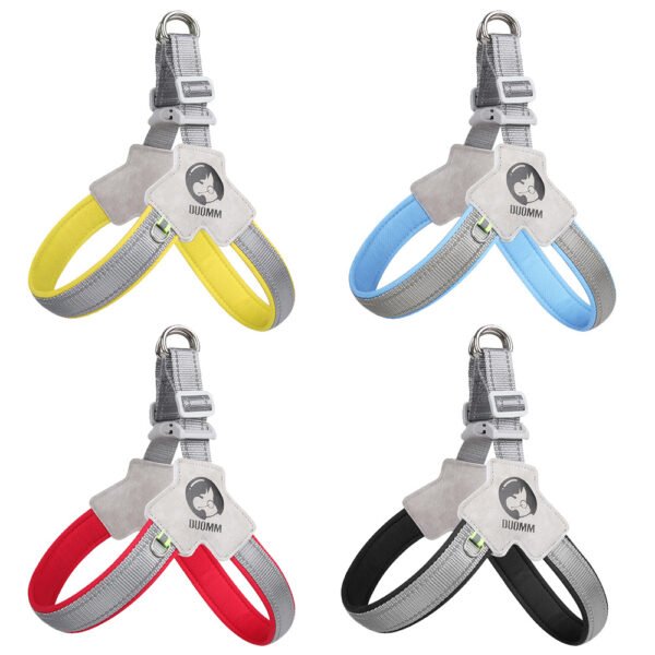 Reflective Dog Chest Harness Saddle