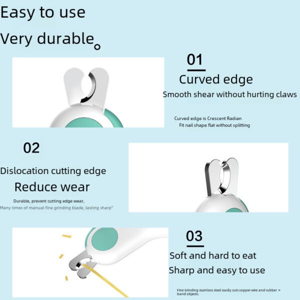 O1CN01KTXUIr1Bs2yOhAInG_0-0-cib.jpg LED Mini Pet Nail Clippers