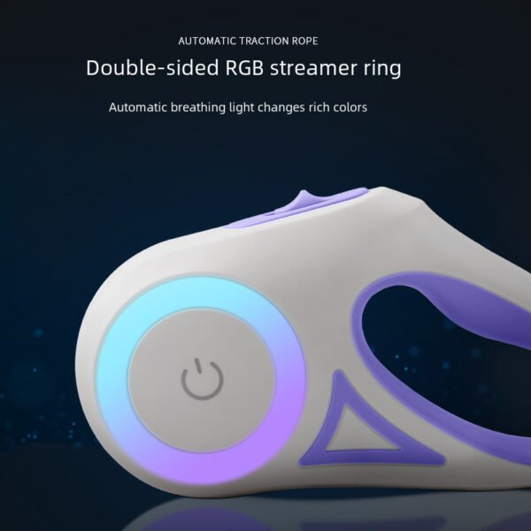 Glowing Retractable LED Dog Leash