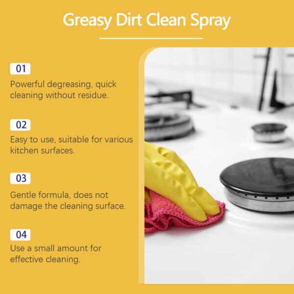 Kitchen Oil Stain Cleaner
