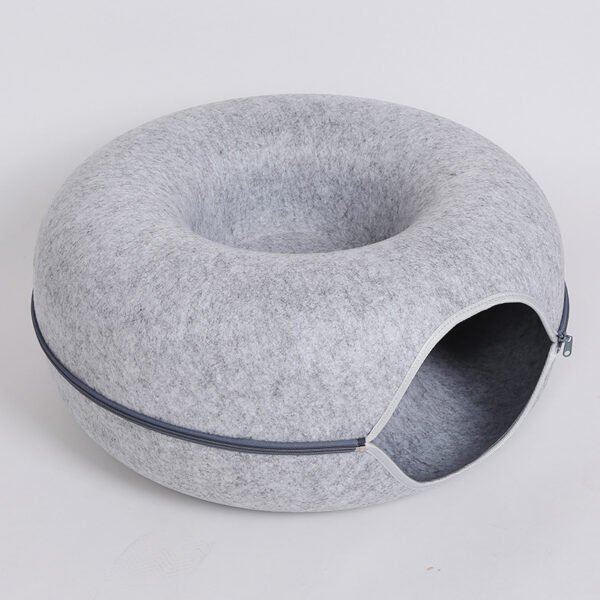 O1CN01puEZ7r1jC5KVOHOzw_1767114511-0-cib.jpg Breathable Felt Zippered Cat Nest